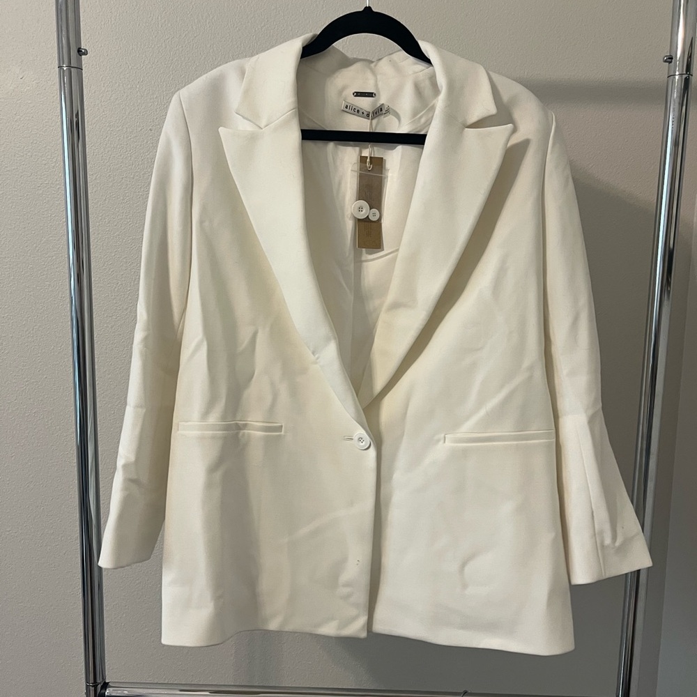 White Alice & Olivia Women's Blazer